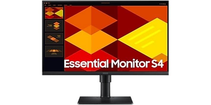 Samsung Monitor LS24D400GAUXEN / Full HD / 100Hz / 250 cd/m / höhenverstellbar