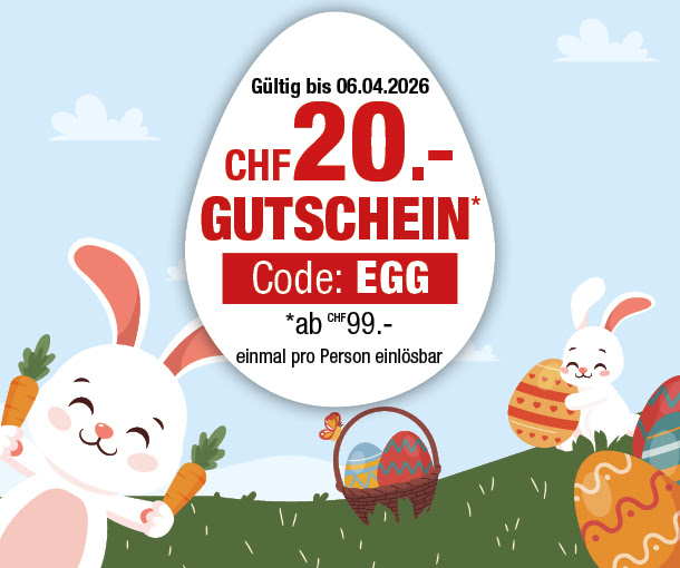 20.- Franken Gutschein bei Vedia