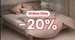 Conforama: -20% auf Bettwäsche, Kissen & Decken – Online Only