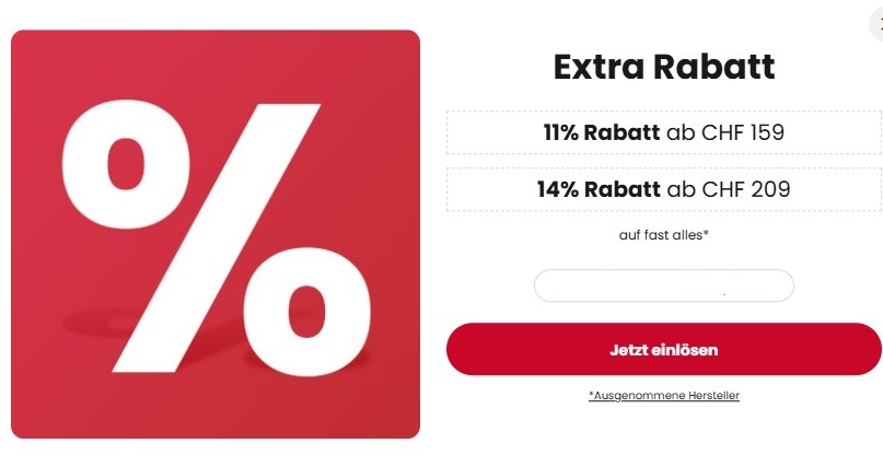 Bis zu 14% Extra-Rabatt auf fast alles bei Lampenwelt