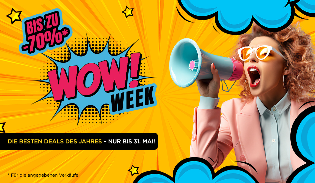 WOW Week bei DeinDeal – Jeden Tag neue Top-Deals