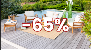 Conforama Sommersale: Bis zu -65% auf Gartenmöbel & Terrasse