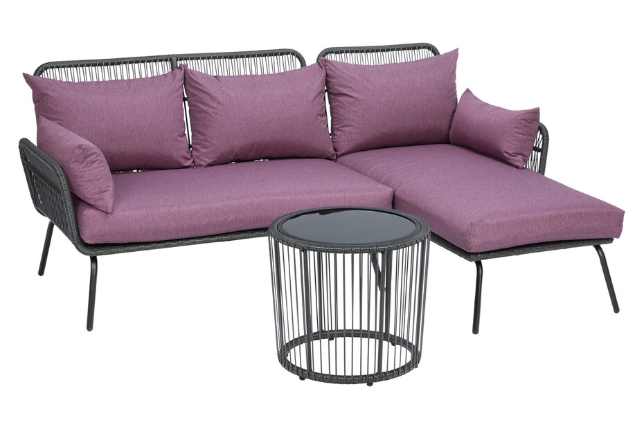 Home and More Lounge-Set Chelsea 3-teilig bei Jumbo