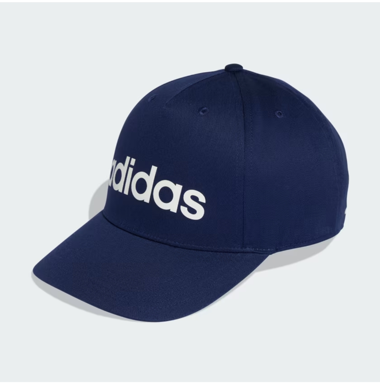 Adidas Cap – marineblau / 100% Baumwolle / UV-Schutz / Grössenverstellbar