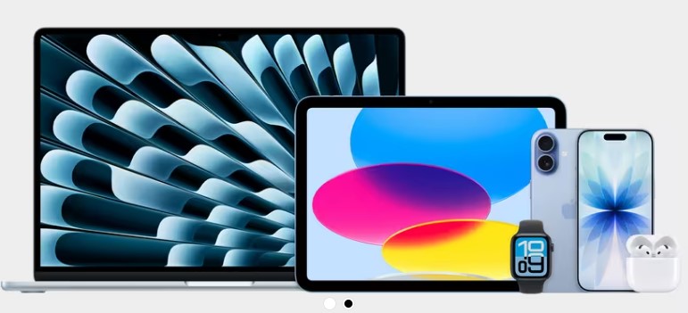 10% Rabatt auf Apple Produkte bei Manor mit der My Manor Karte