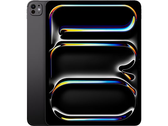 APPLE iPad Pro (2024) Wi-Fi + Cellular, Tablet, 256 GB, 13 “, Space Black