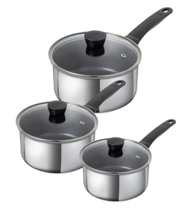 Kuhn-Rikon-Gutscheincode: 15 %, z.B. CLASSIC Stielkasserollen-Set (Ø 16, 18, 20 cm) + Küchenhelfer-Set, 6 Stk.
