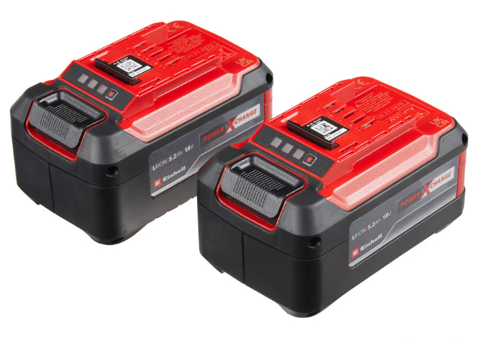 Einhell zwei Power-X-Change-Akkus 18 V, 5.2 Ah bei Jumbo und Galaxus in Aktion