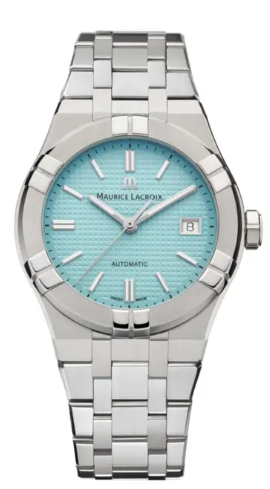 Maurice Lacroix Aikon Summer Vibes Limited Edition Automatic 39 mm Uhr in Aktion