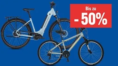 Diverse E-Bikes, E-Scooter und Velos bei Jumbo in Aktion, z.B. Leopard E-Bike City Explorer 28 (44 cm)