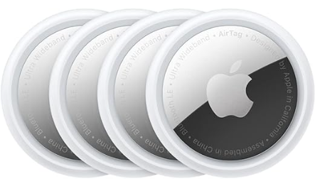 Apple AirTag (1. Generation) im 4er-Pack bei Amazon in Aktion