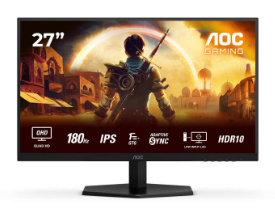 AOC Q27G42XE Gaming-Monitor (27″, LCD-IPS, WQHD, 300 nits, 180 Hz, 1 ms GTG) wieder in Aktion