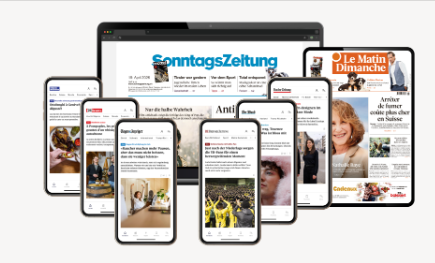 Tamedia-All-Access-Premium-Jahresabo (Tages-Anzeiger, SonntagsZeitung u. a.) für Sunrise-Abonnenten