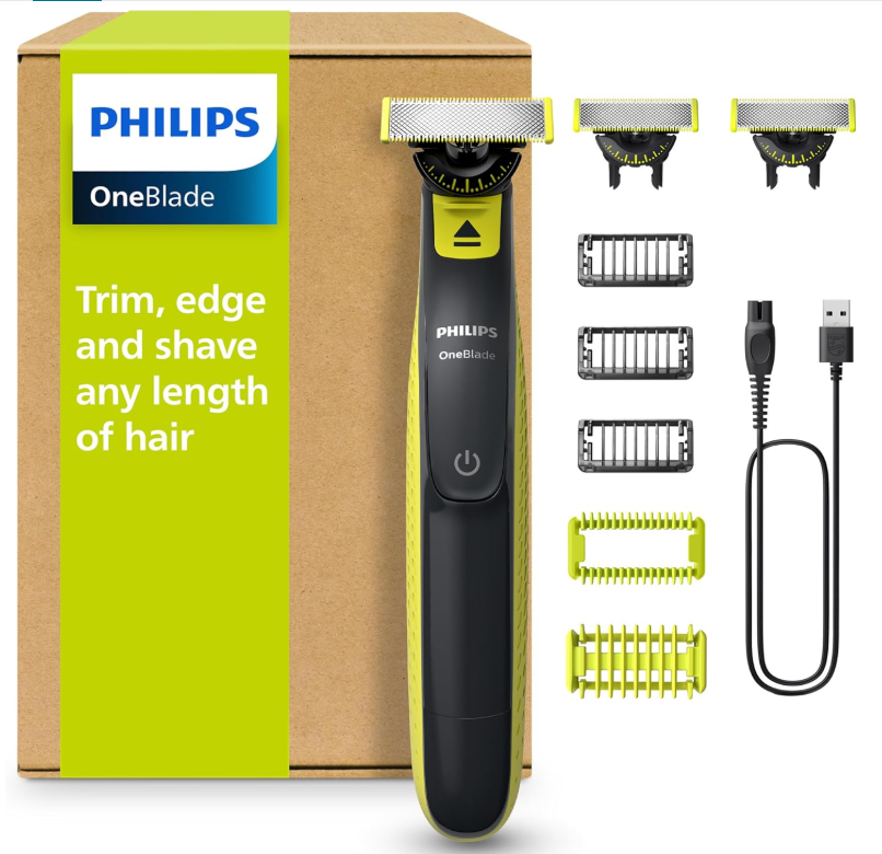 PHILIPS OneBlade 360 Face & Body elektrischer Rasierer (QP2824/31) bei amazon.fr