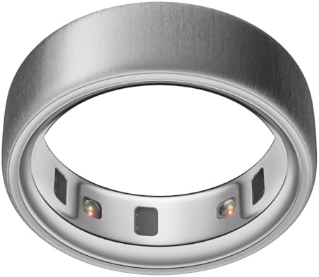 Zum neuen Bestpreis: Oura Ring 4, Gebürstetes Silber, Smart Ring