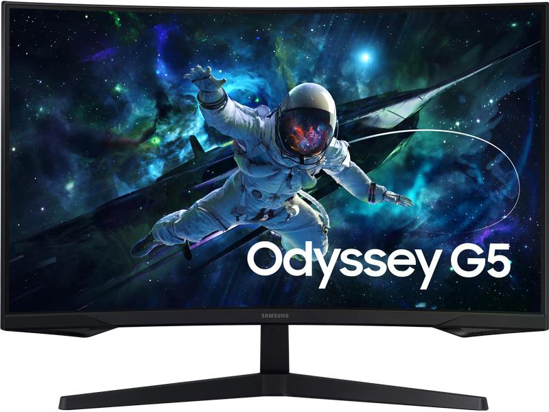 Samsung Monitor Odyssey G5 LS32CG552EUXEN – 32″ Curved Gaming-Monitor mit 165 Hz Refresh-Rate