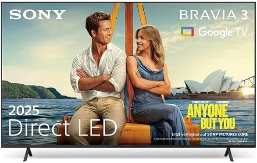 Zum neuen Bestpreis: Sony BRAVIA 3 – Direct LED 43 Zoll Smart TV (K43S32), Dolby Vision/Atmos, IMAX Enhanced