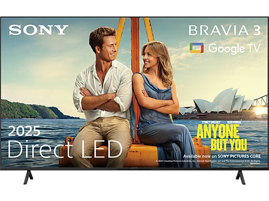 SONY BRAVIA 3 Direct-LED TV 55″ neuer Bestpreis 469.- (Flat, 55” / 139 cm, UHD 4K, Google Smart TV)