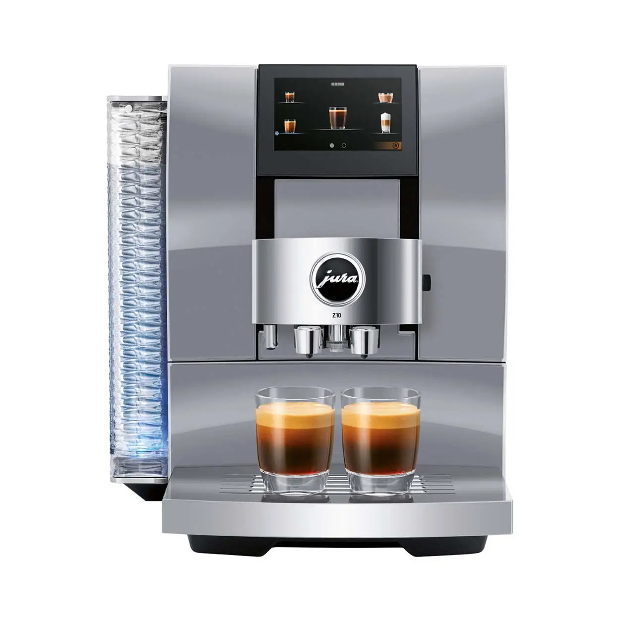 JURA Z10 Kaffeevollautomat Diamond Silver (SAS)