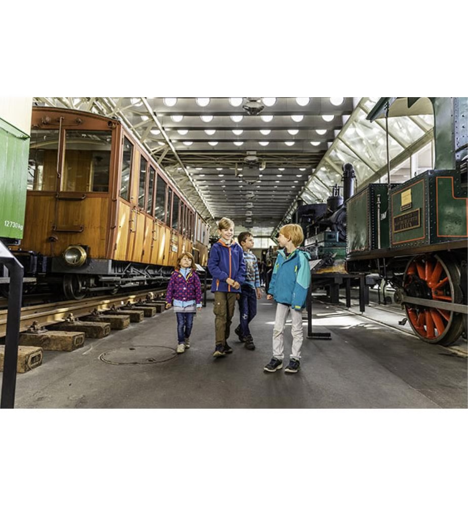 Eintritt ins Verkehrshaus Museum der Schweiz Luzern inkl. Media World und Hans Erni Museum (gültig bis 31.08.2026)