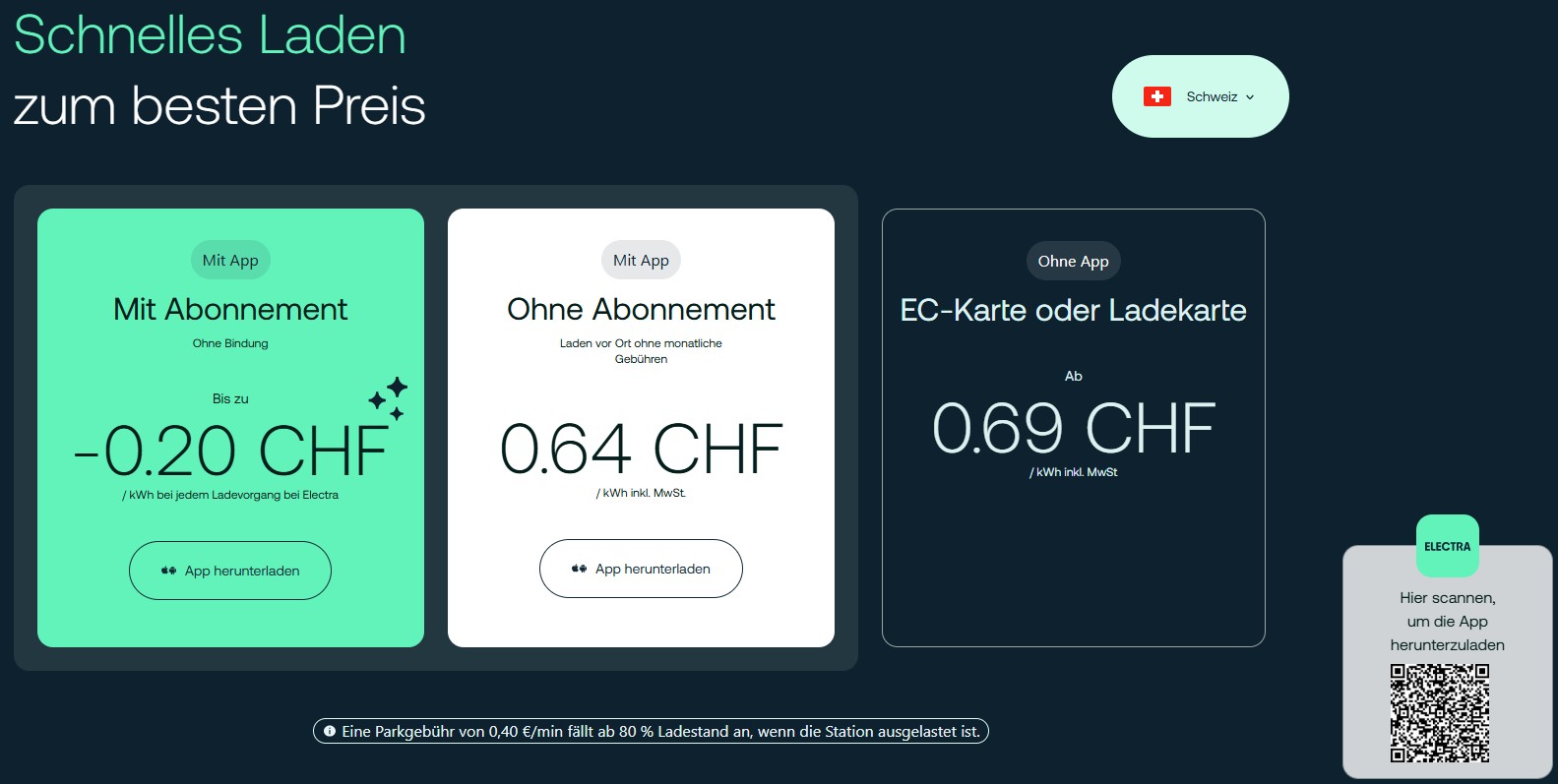 2 Monate gratis Electra+-Abo in der App