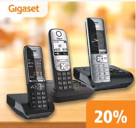 20% Rabatt auf alle Gigaset Festnetztelefone bei Fust