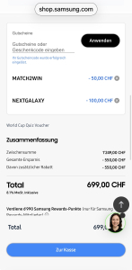 Bestellübersicht