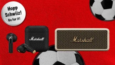 Bis zu 27% Rabatt auf Marshall Audio-Produkte bei Interdiscount