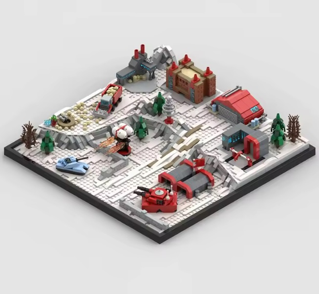 Command & Conquer Red Alert Bauset (1646 Teile) bei AliExpress