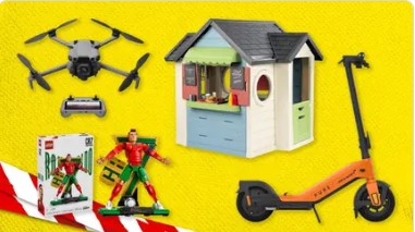 Bis zu 33% Rabatt auf ausgewählte Spielwaren, E-Scooter und Drohnen bei Interdiscount
