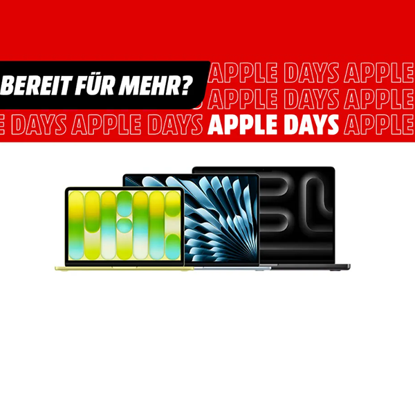 Nur bis morgen! Apple Days bei MediaMarkt mit neuen Bestpreisen