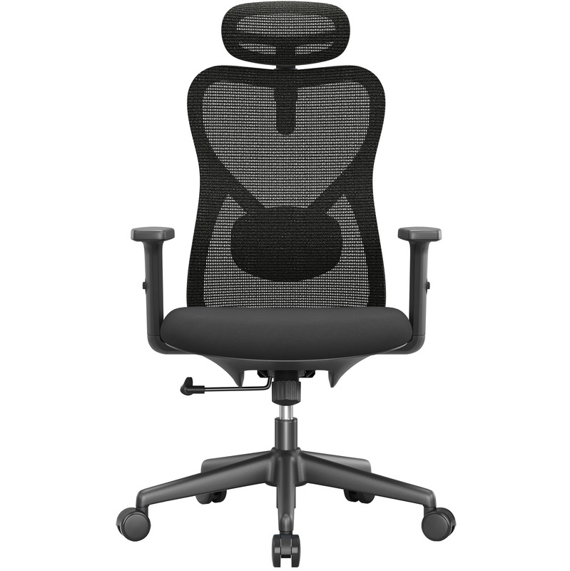 Apollo Vyra Bürostuhl mit einer Belastbarkeit von max. 110 kg in der Farbe Schwarz bei Office World