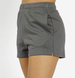 FILA Orlando High-Waist Damen-Shorts in der Farbe Grau bei Ochsner Sport
