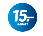 CHF 15.- Rabatt bei JUMBO ab einem Einkauf von CHF 150.-