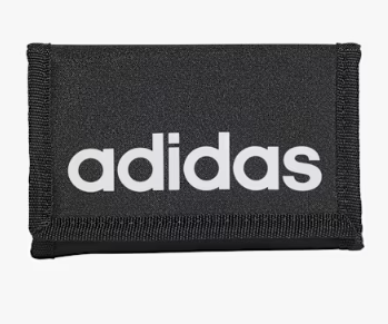 adidas Essentials Logo Portemonnaie Schwarz zum halben Preis