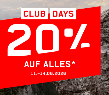 20% auf fast alles bei Ochsner Sport, diverse Camping- und Badesachen u.v.m. in Aktion