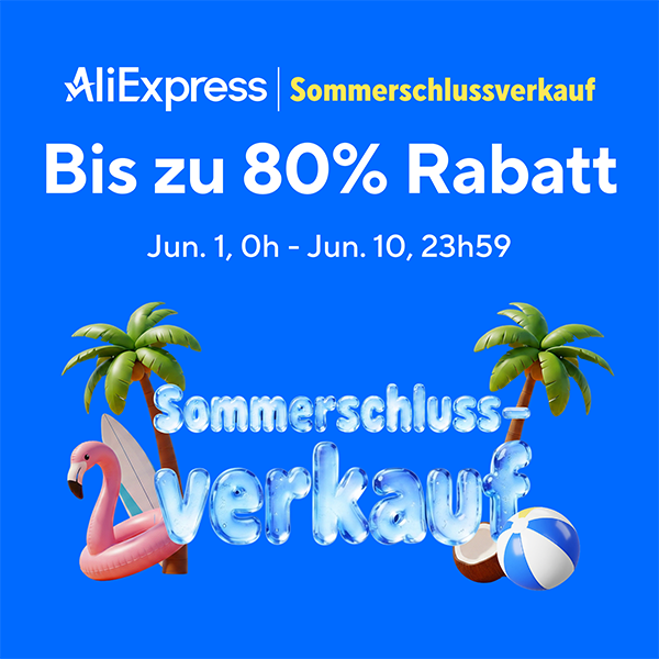 Bis zu 80% Rabatt + Gutscheincodes bei AliExpress