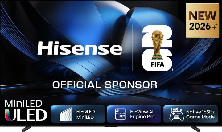 Hisense TV 100U7DSE 100″ Mini-LED 4K (100″, ULED, 4K)