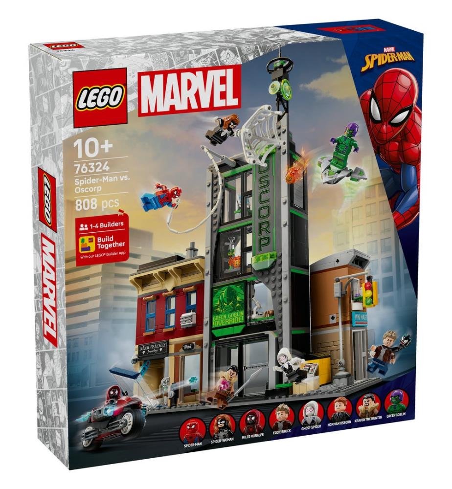 LEGO 76324 – Spider-Man gegen Oscorp bei DeinDeal zum neuen Bestpreis