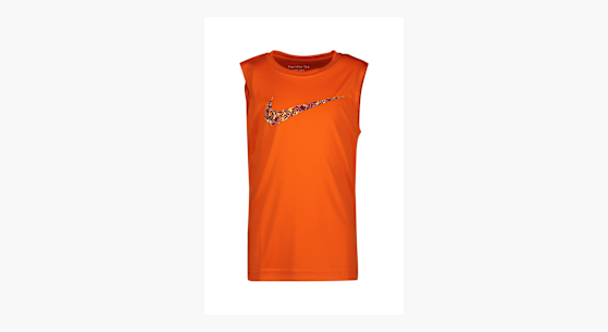 Nike Dri-FIT Swoosh Jungen Tanktop Orange / Grösse: 98, 104, 116, 122