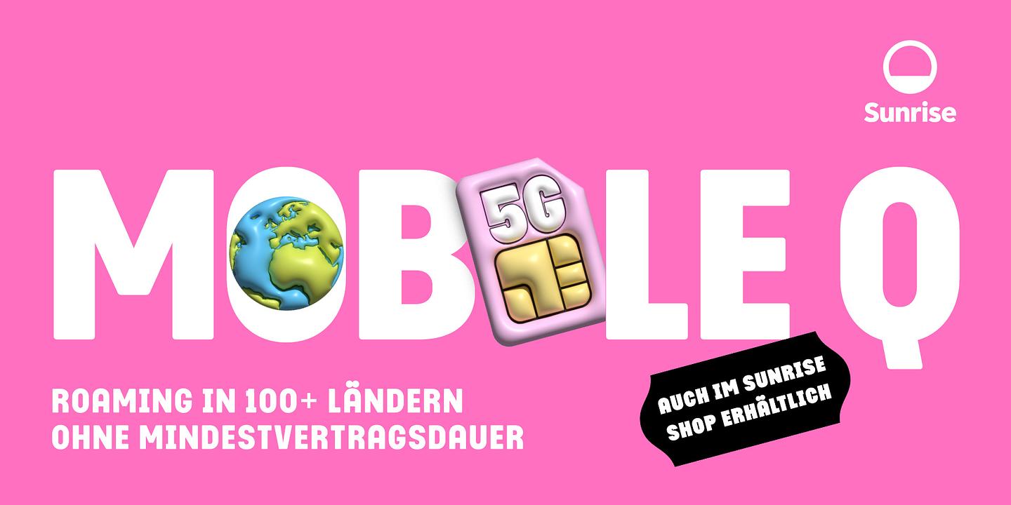 Sunrise Mobile Q Abo ohne Preiserhöhung bis 2030