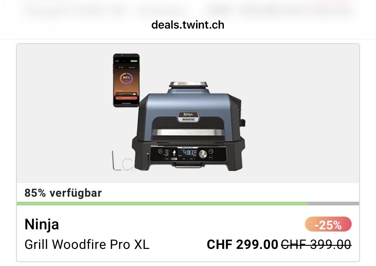 Ninja Woodfire Pro Connect XL (1.70 kW)
