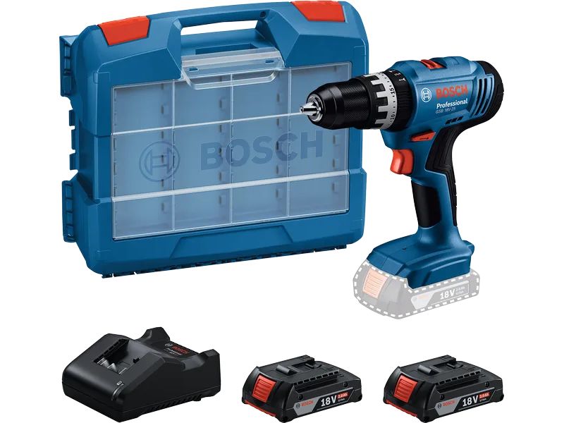 Tiefstpreis – Bosch Professional Akku-Schlagbohrschrauber GSB 18 V-25