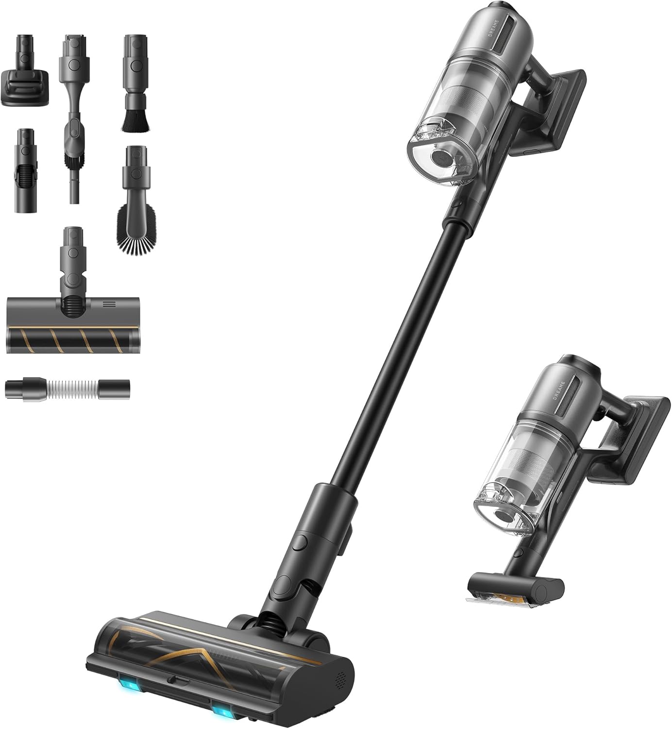 dreame Z30 Kabelloser Bodenstaubsauger mit 90 Minuten Akkulaufzeit
