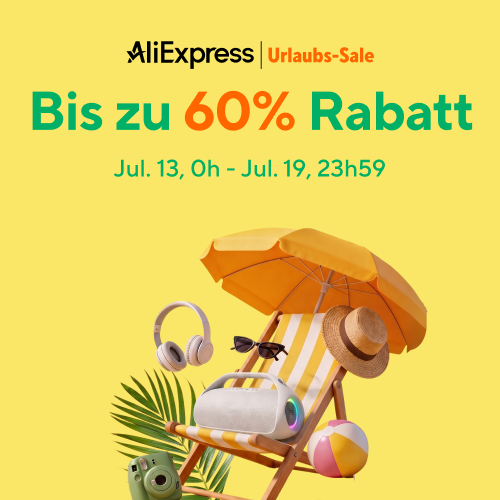 Bis zu 60% Rabatt + Gutscheincodes bei AliExpress