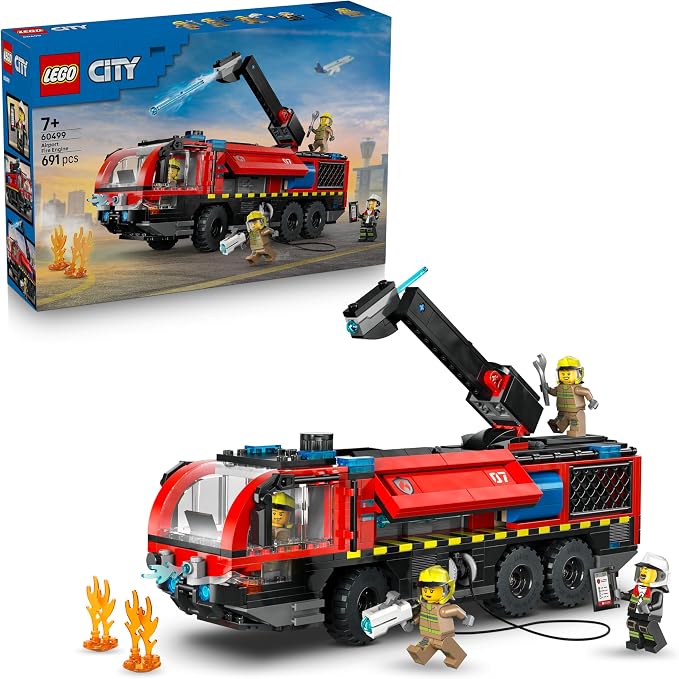 LEGO City Flughafenlöschfahrzeug mit guten Bewertungen bei Amazon zum neuen Bestpreis