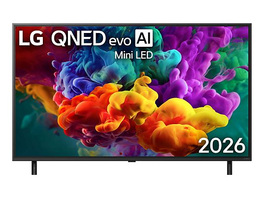 LG QNED evo AI Mini-LED-Fernseher 43QNED86B mit 4K und Smart TV bei MediaMarkt