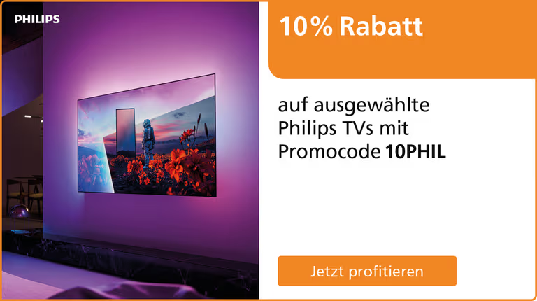 Fust Gutschein – 10% Extrarabatt auf Philips TVs, z.B. OLED-Fernseher Philips 65OLED760 zum neuen Bestpreis