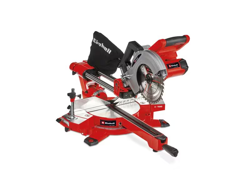 Gut bewertete Einhell Akku-Zug-Kapp-Gehrungssäge TE-SM 36/210 zum Bestpreis bei Jumbo