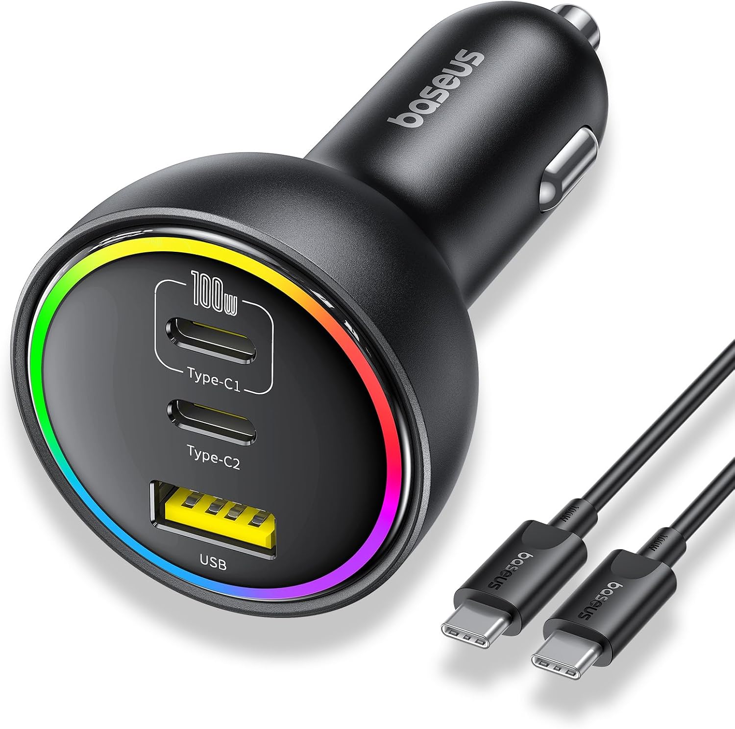 Amazon: KFZ Ladegerät mit 152.5W – USB-C inkl. Kabel